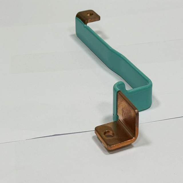 Barramento sólido de alumínio com revestimento de plástico retrátil para bateria