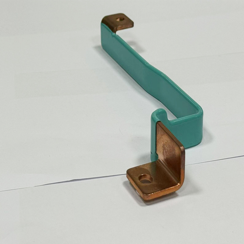 Barramento sólido de alumínio com revestimento de plástico retrátil para bateria